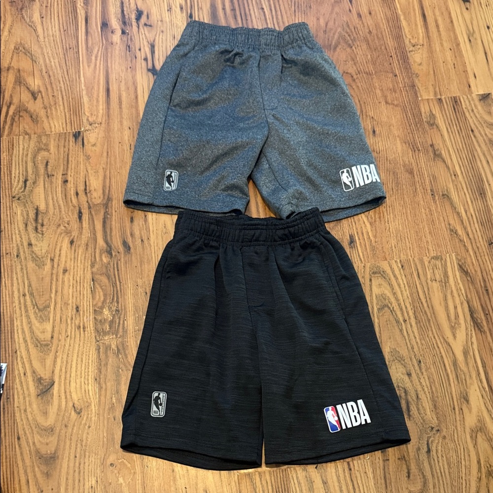 NBA Kids Black and Gray Shorts
